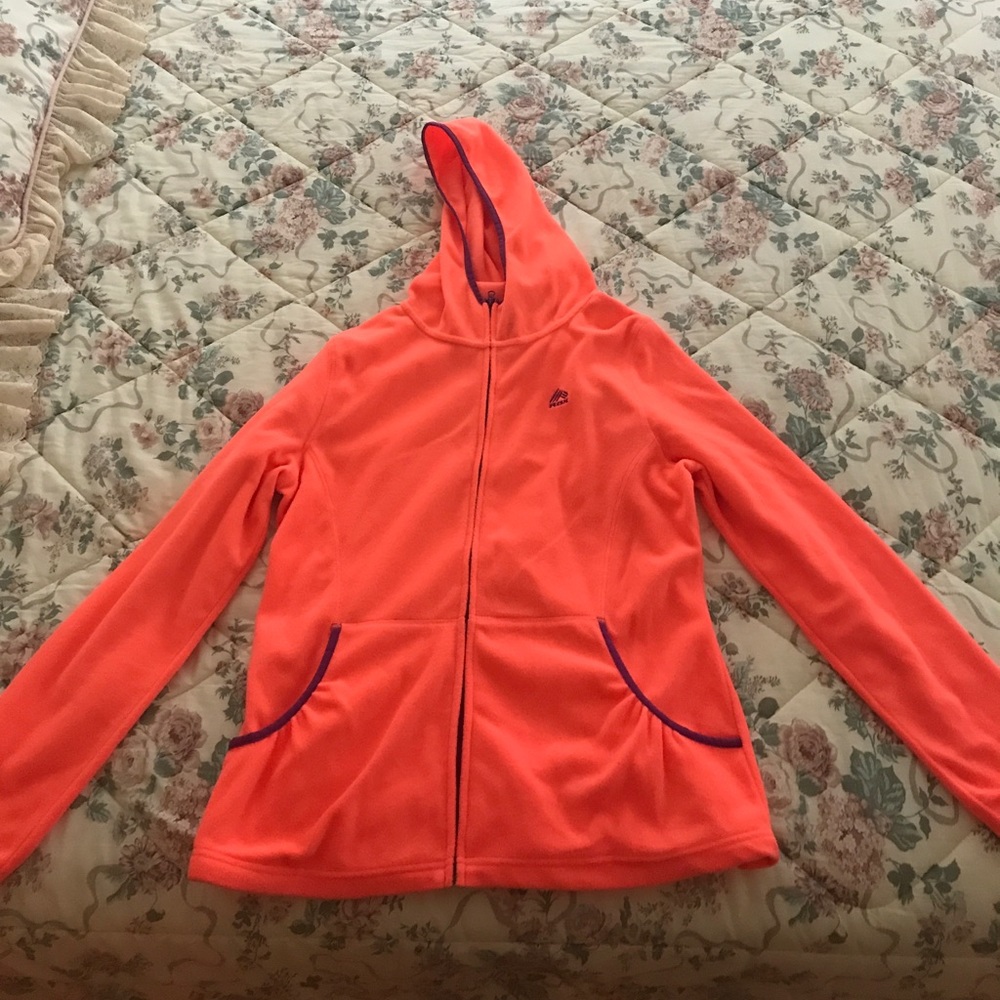 fleece zip up hoodie