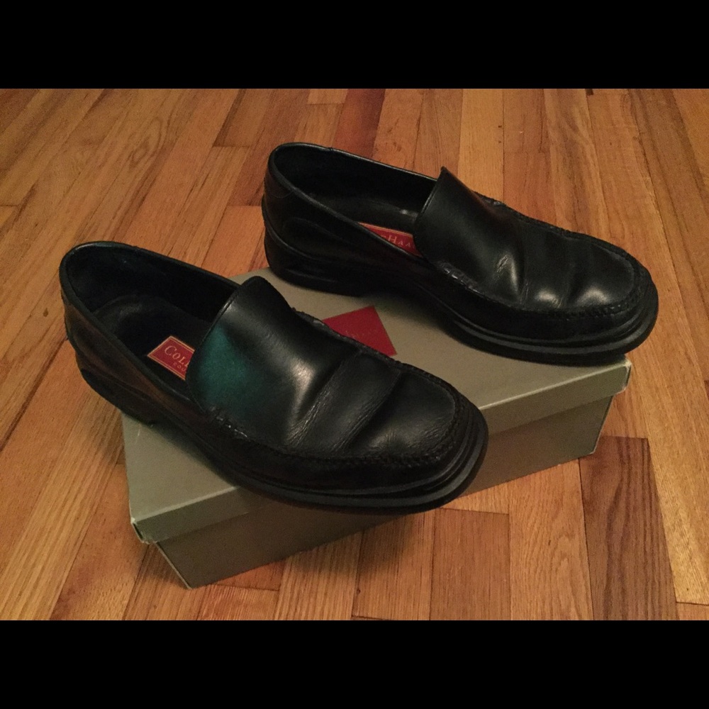 Black Nike Air Loafers by Cole Haan