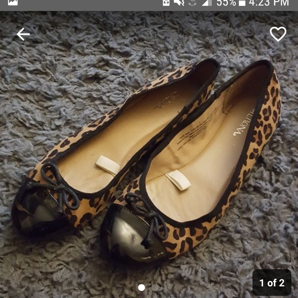 Cheeta print flats