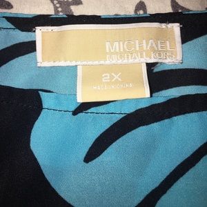 Michael Kors tropical shirt