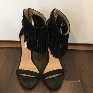 Steve Madden Fringe Pumps
