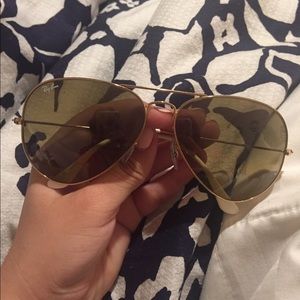 ray ban aviators 60mm
