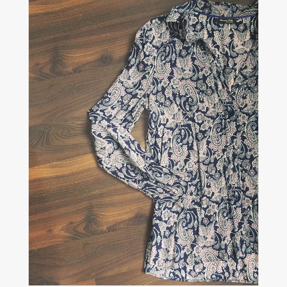 Massimo Dutti Printed Shirt