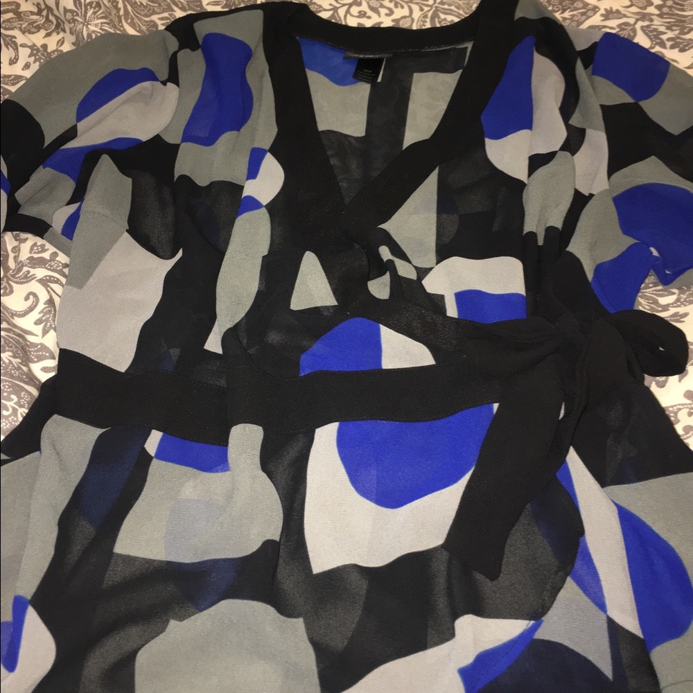 Lane Bryant Wrap shirt/light jacket