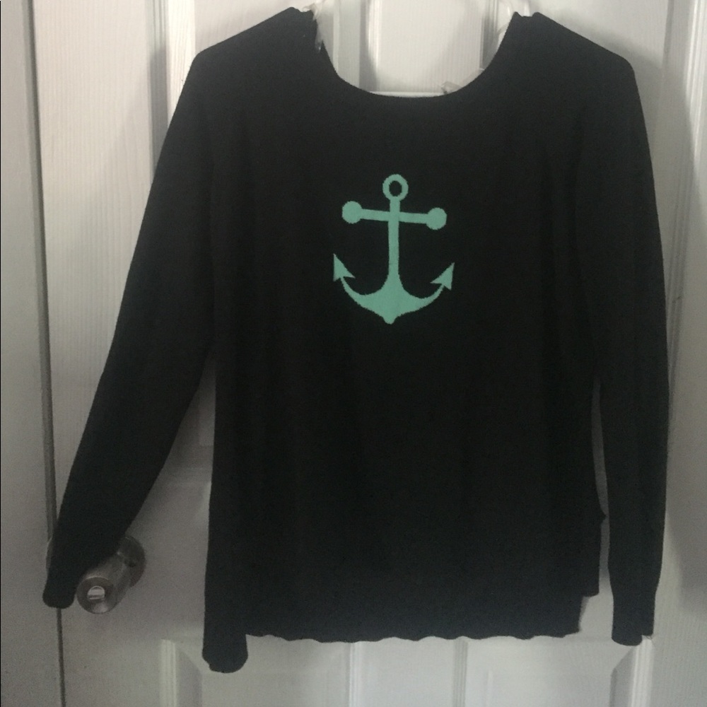 Black anchor Sweatshirt