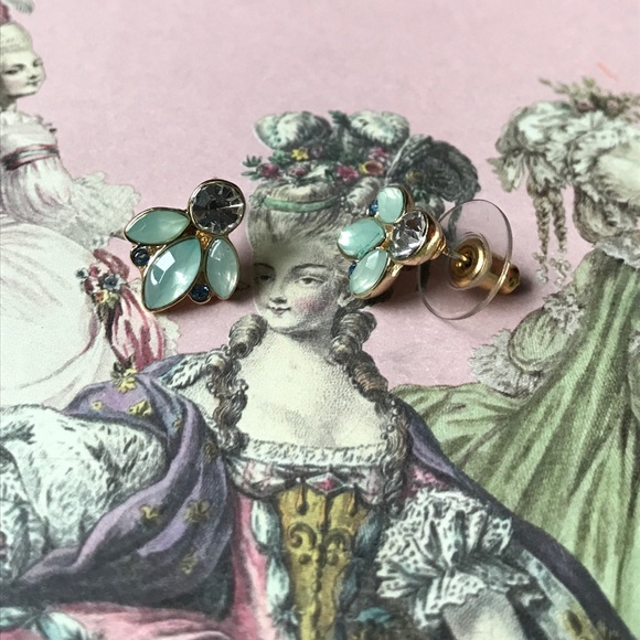 Antique Gem Earrings - Picture 2 of 3