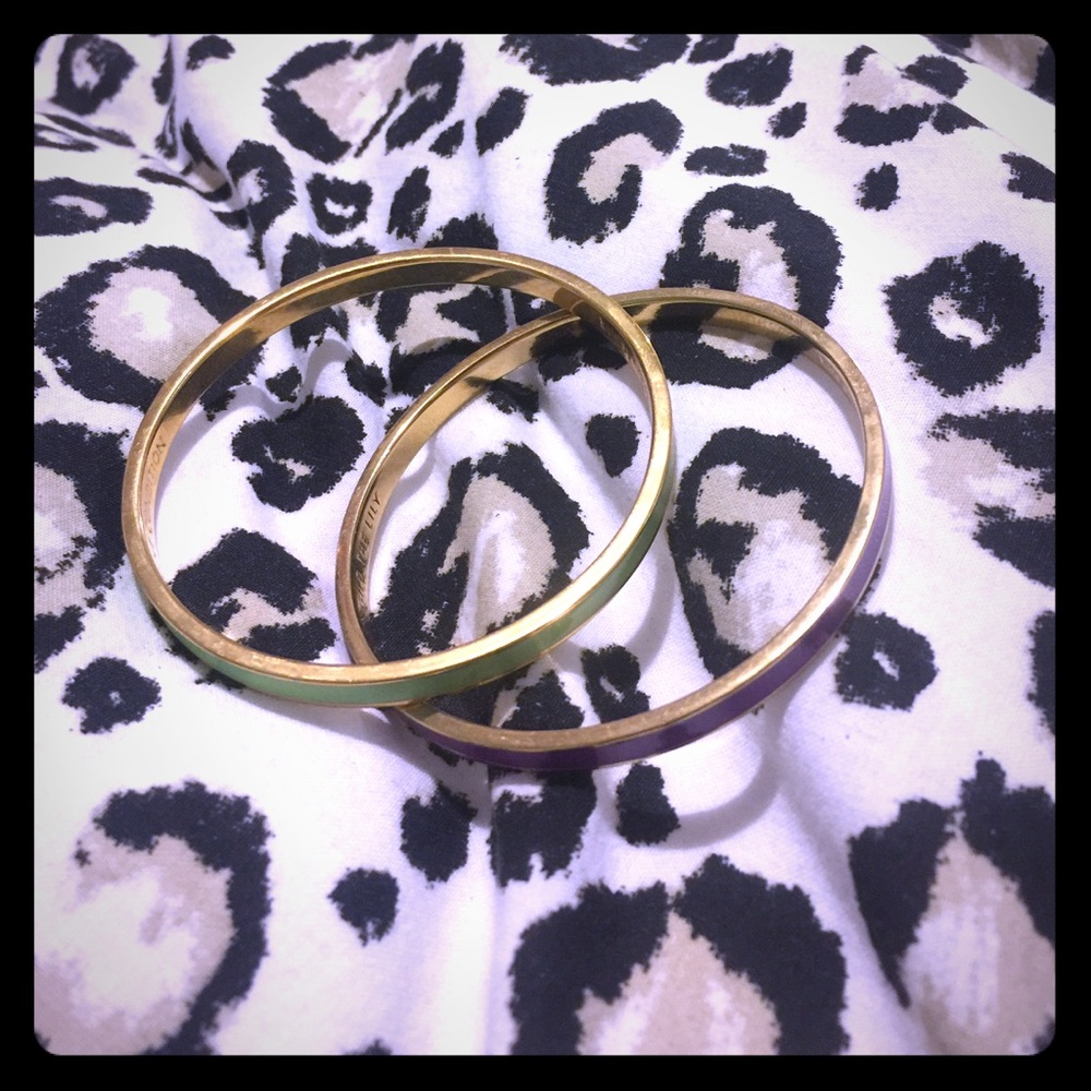Kate Spade set of 2 bangles