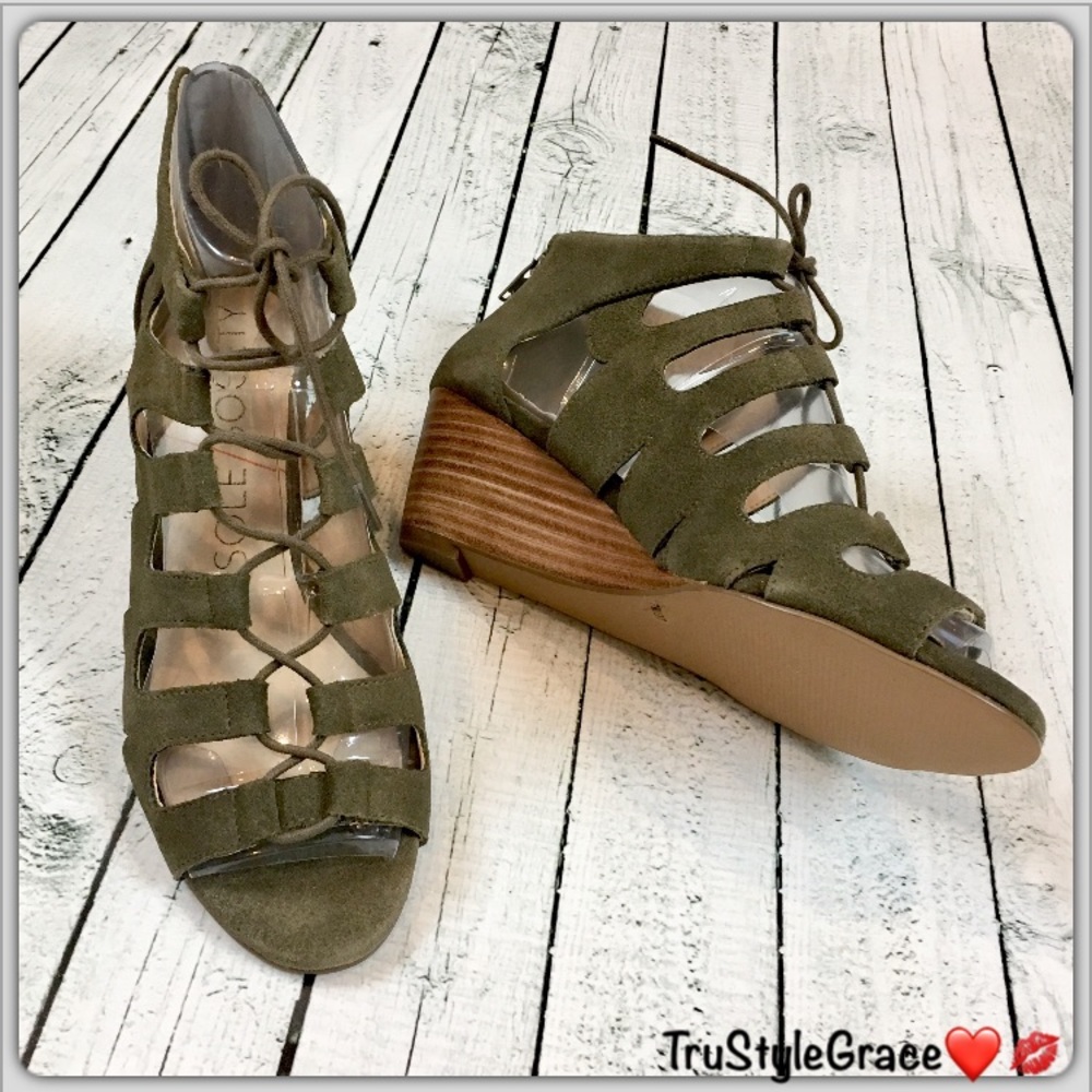 BNIB 🍂 Sole Society "Freyaa" Lace-Up Gladiators