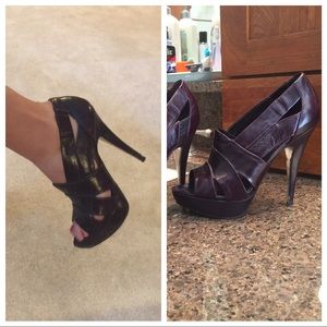 Dark purple Steve Madden heels