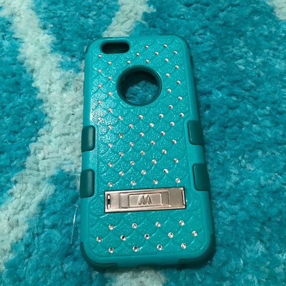 IPHONE 6 OUTBOX PHONE CASE TURQUOISE - Picture 1 of 3