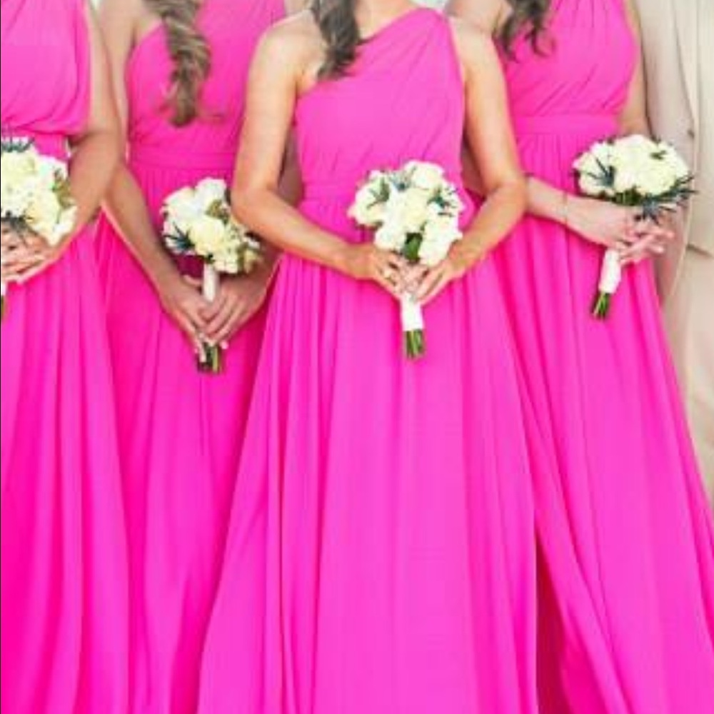 Beautiful hot pink dress