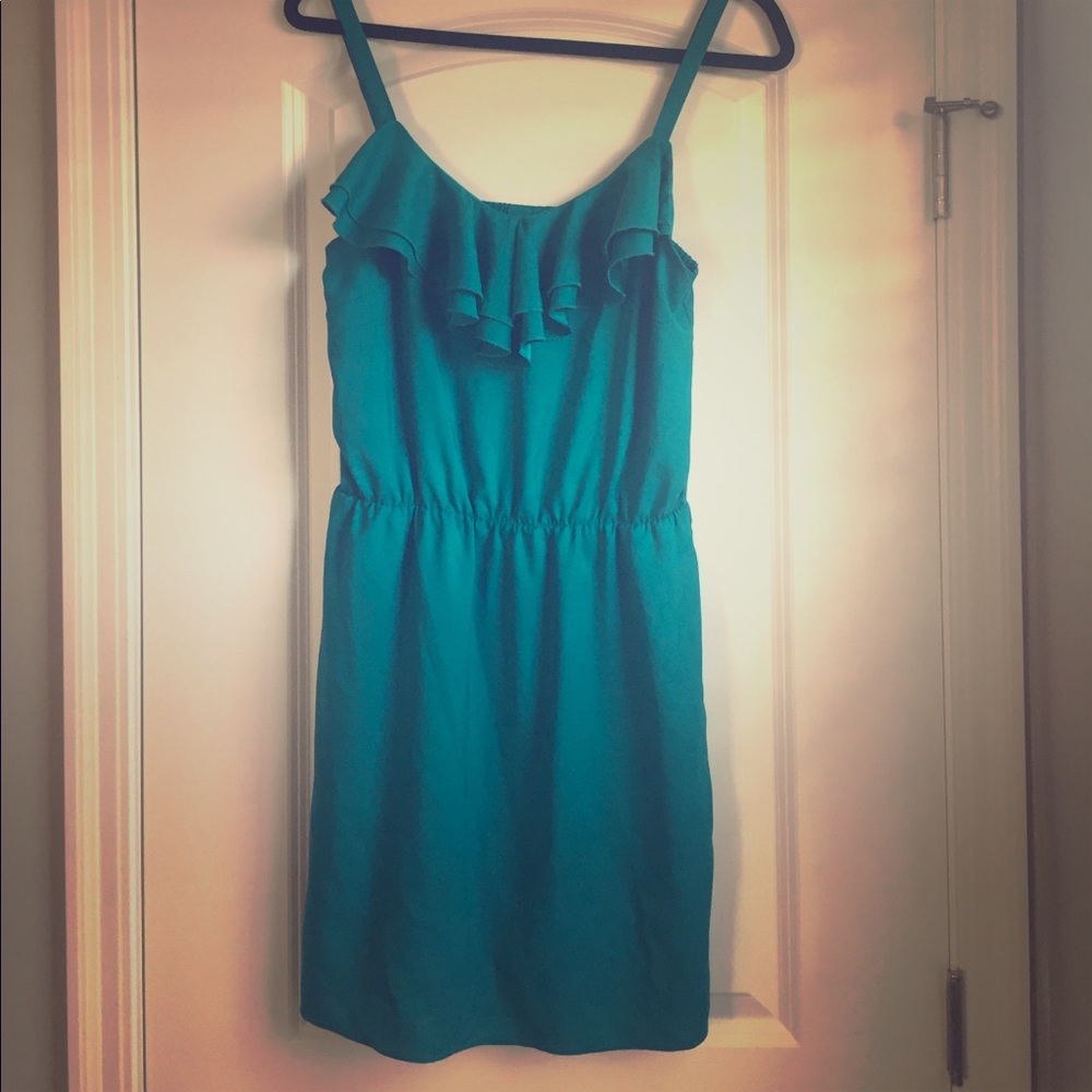 Teal Dress