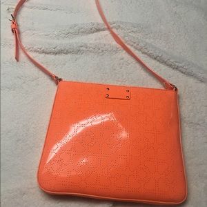 Kate spade neon orange crossbody