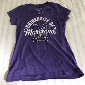 PURPLE UNIVERSITY OF MARYLAND SHIRT SIZE SMALL💜💜