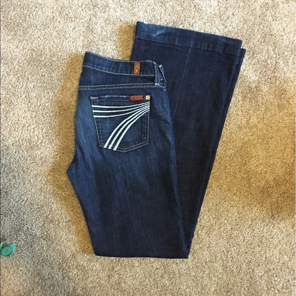 7 for all mankind jeans 30x34