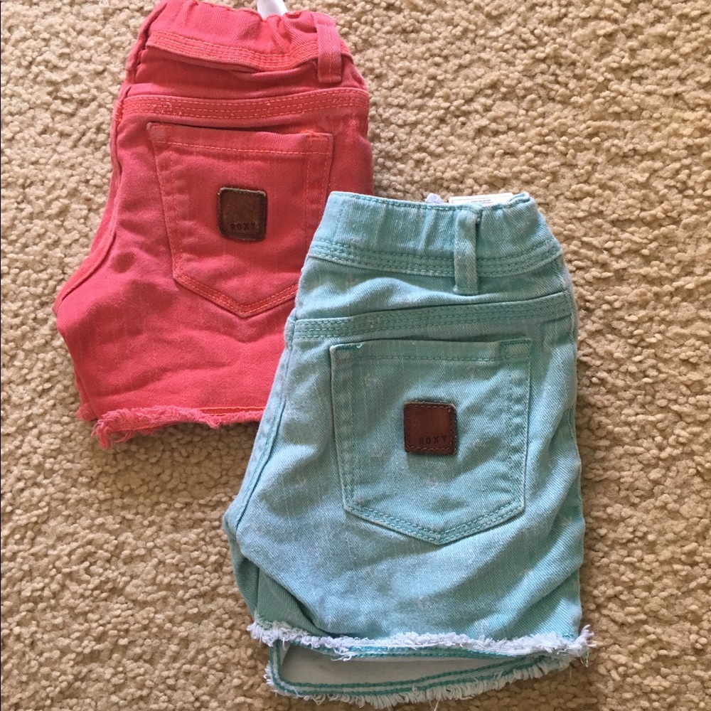 ROXY denim shorts size 4T
