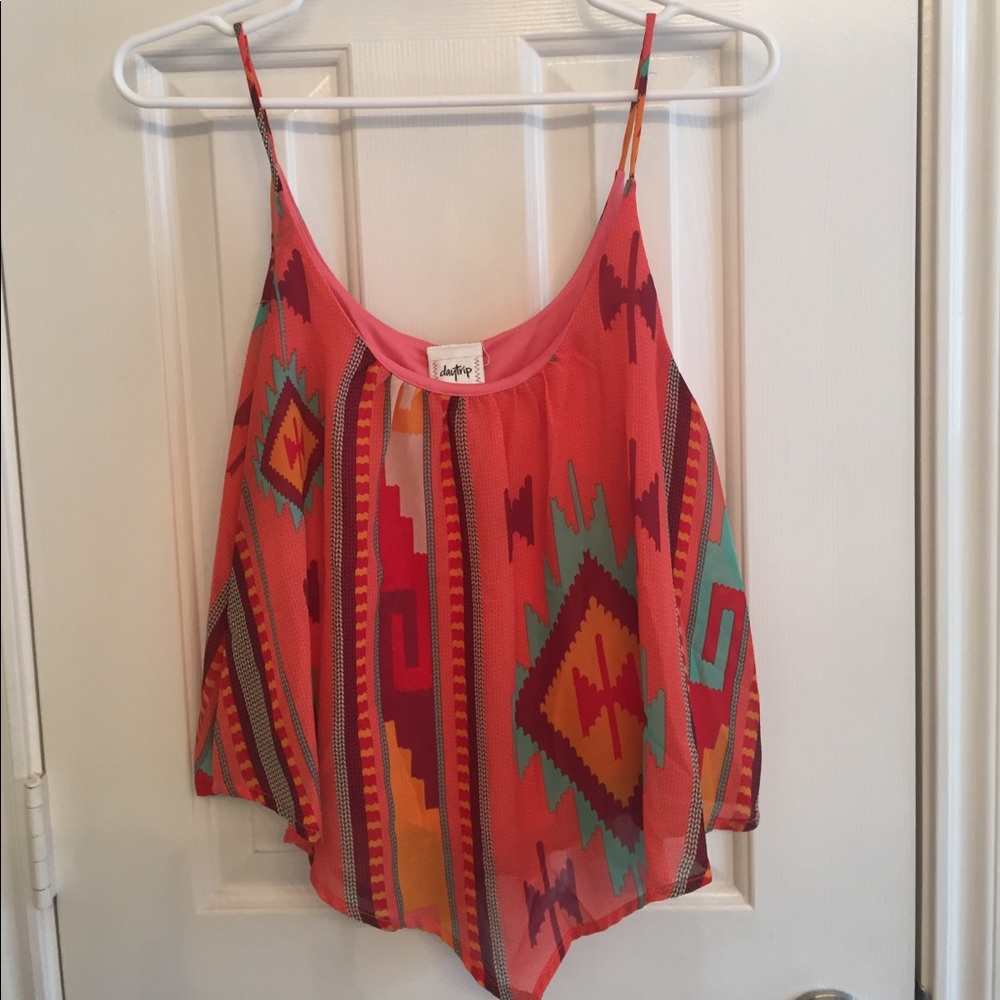 Aztec Crop Top