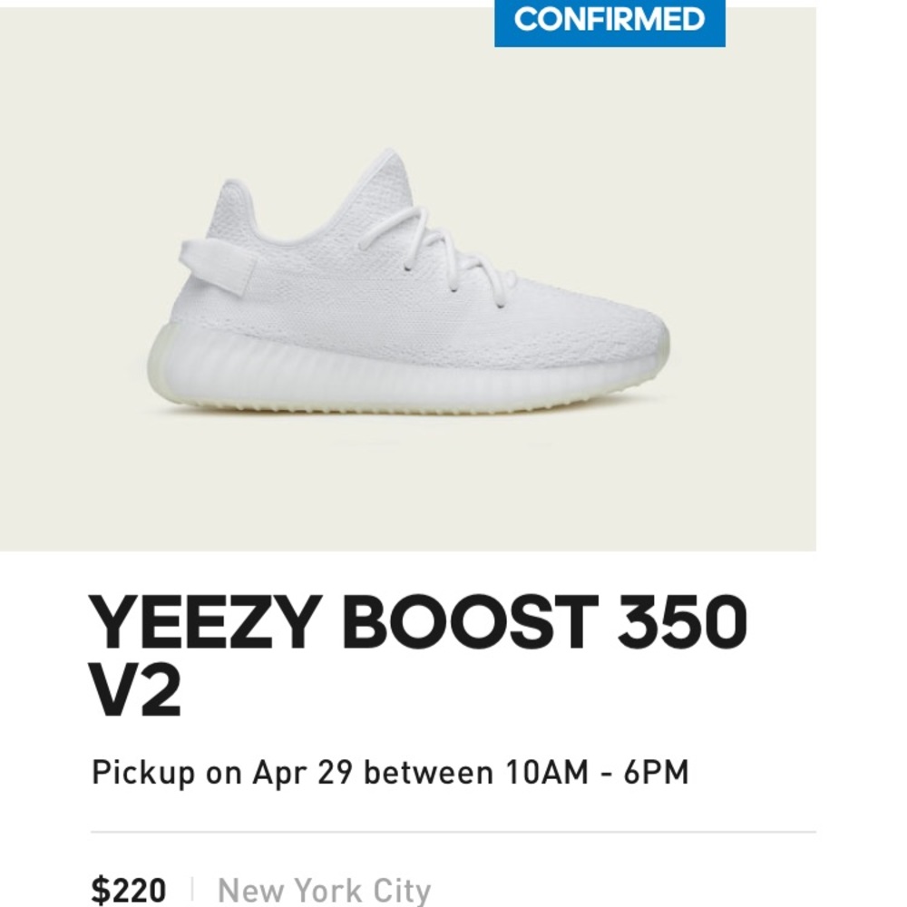 Yeezy Boost 350 v2 Cream White