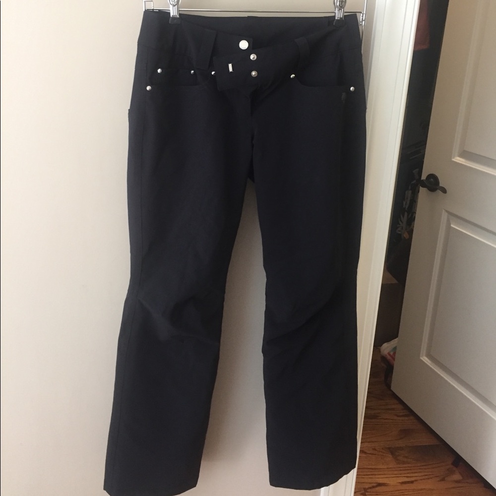 Descente Women's Ski Pants Sz 8 Black