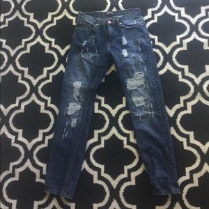 Distressed Jeans
