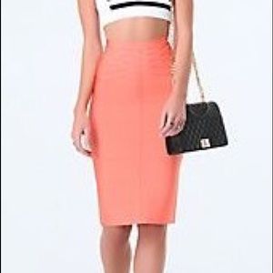 MIDI bandage skirt
