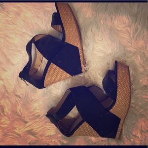 Black wedge JUST FAB