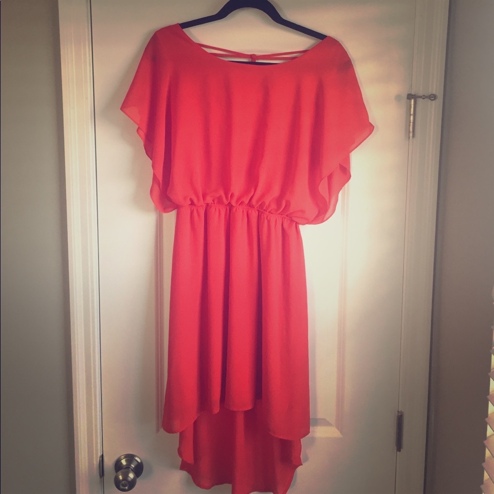 Fun Red- Orange Dress