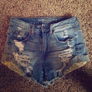 American Eagle shorts.