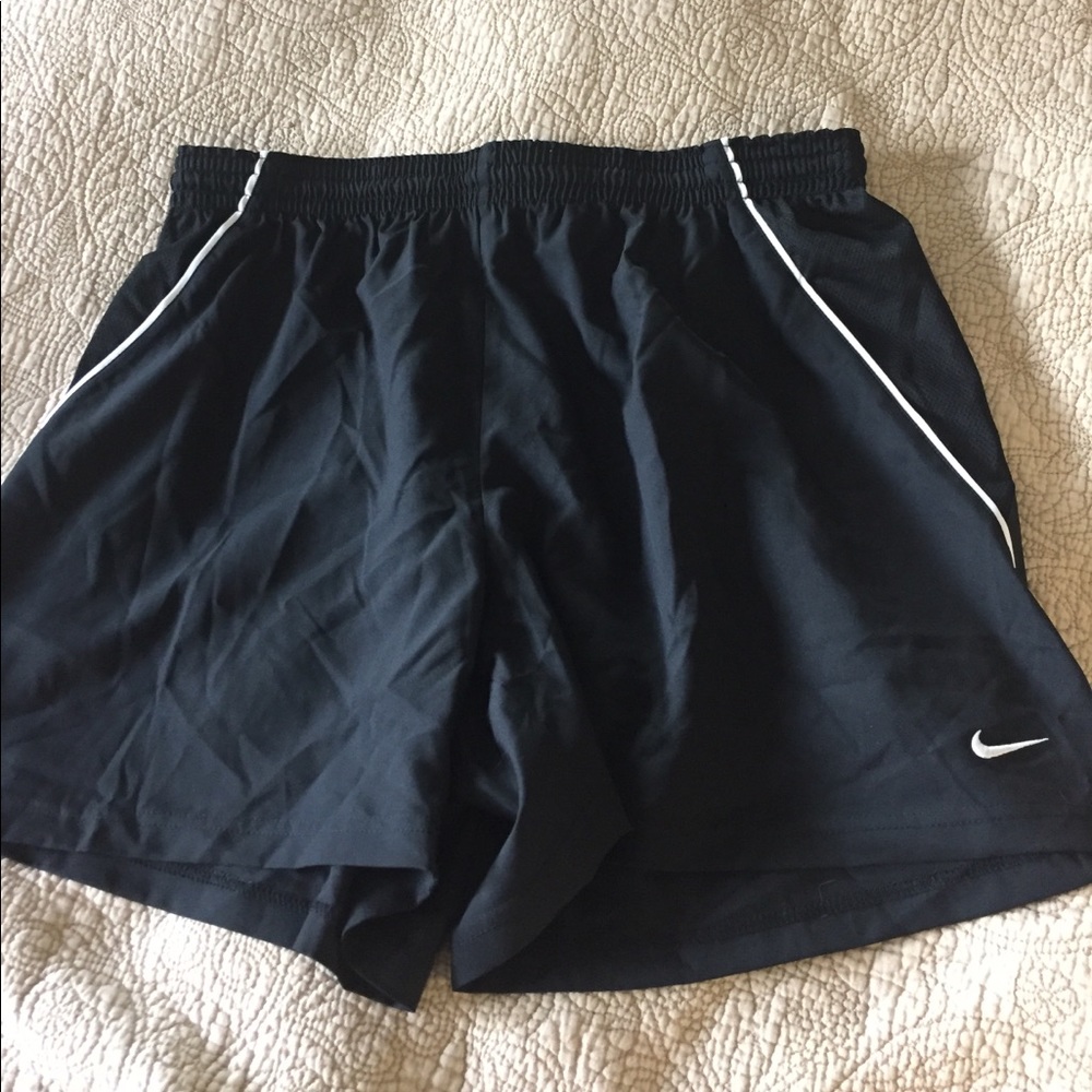 Nike athletic shorts.