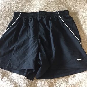 Nike athletic shorts.