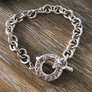 Return To Tiffany Heart Tag Toggle Bracelet