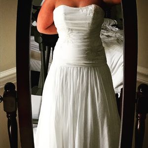 Davids bridal wedding dress brand new