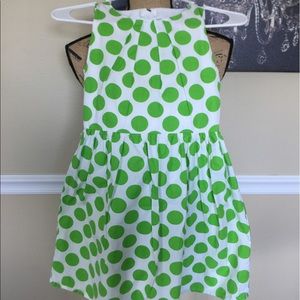 🌸🦄Host pick 5/14 🌸🦄Girls White/Green Dress