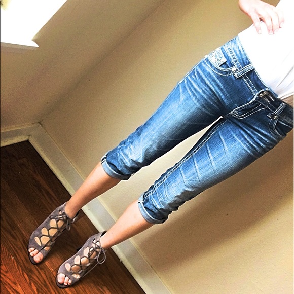 MISS ME CAPRI JEANS RETAIL PRICE 159.00 - Picture 3 of 4