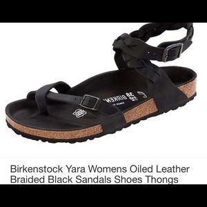 ISO BLACK BRAIDED YARAS IN SIZES 38 AND 39.