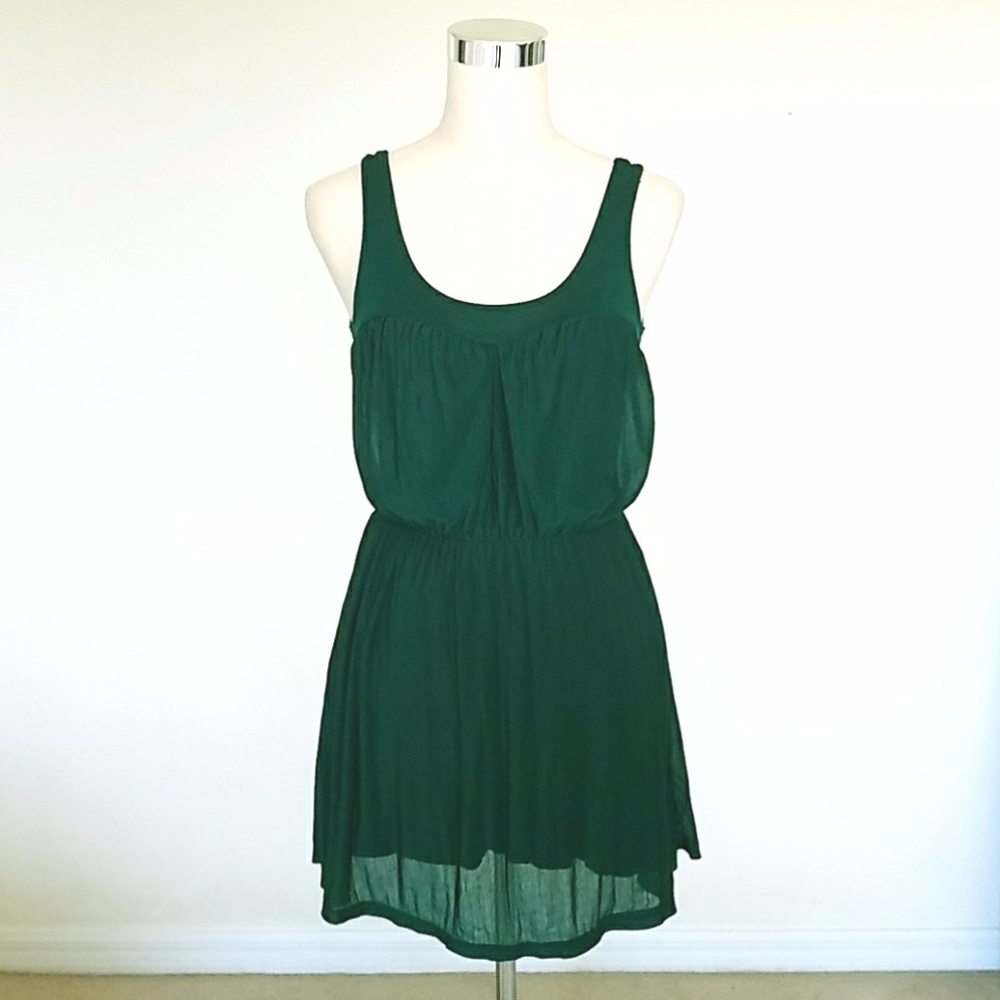Scoop Neck Dress with Sweetheart Detail