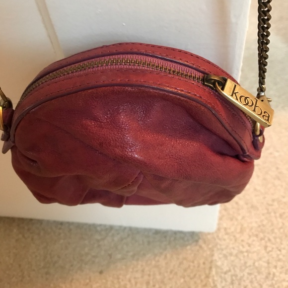 Kooba Pink Leather Cross Body - Picture 2 of 2
