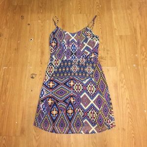Aztec-ish Printed Dress