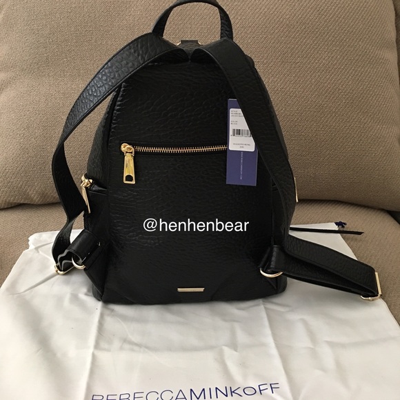 rebecca minkoff julian nylon backpack black