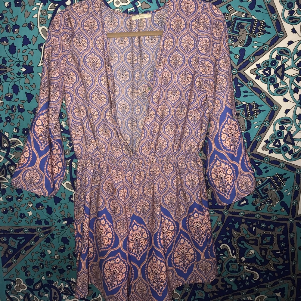 Patterned Romper