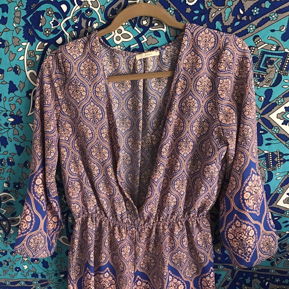 Patterned Romper - Picture 2 of 3