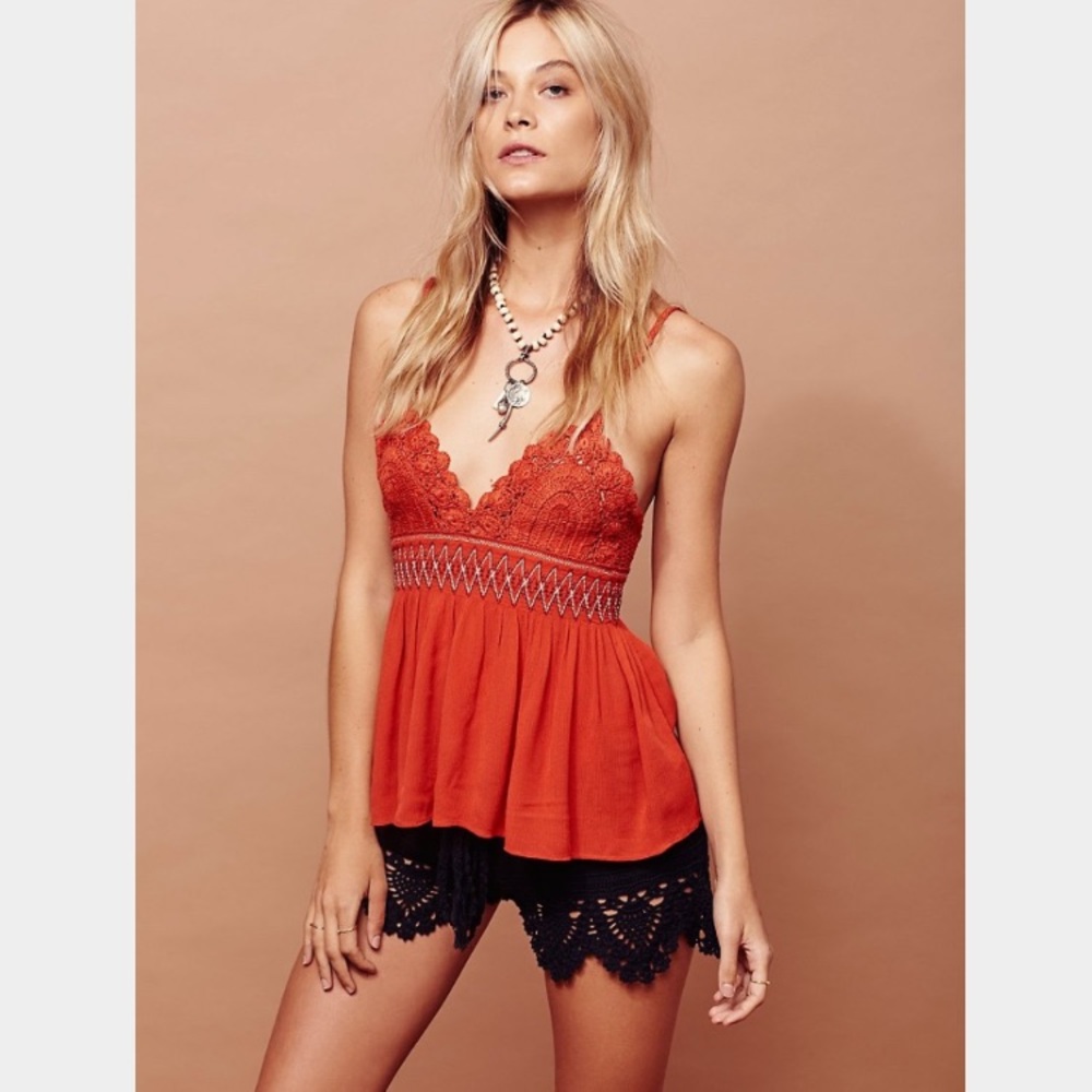 Free People Wild Honey Tank Top