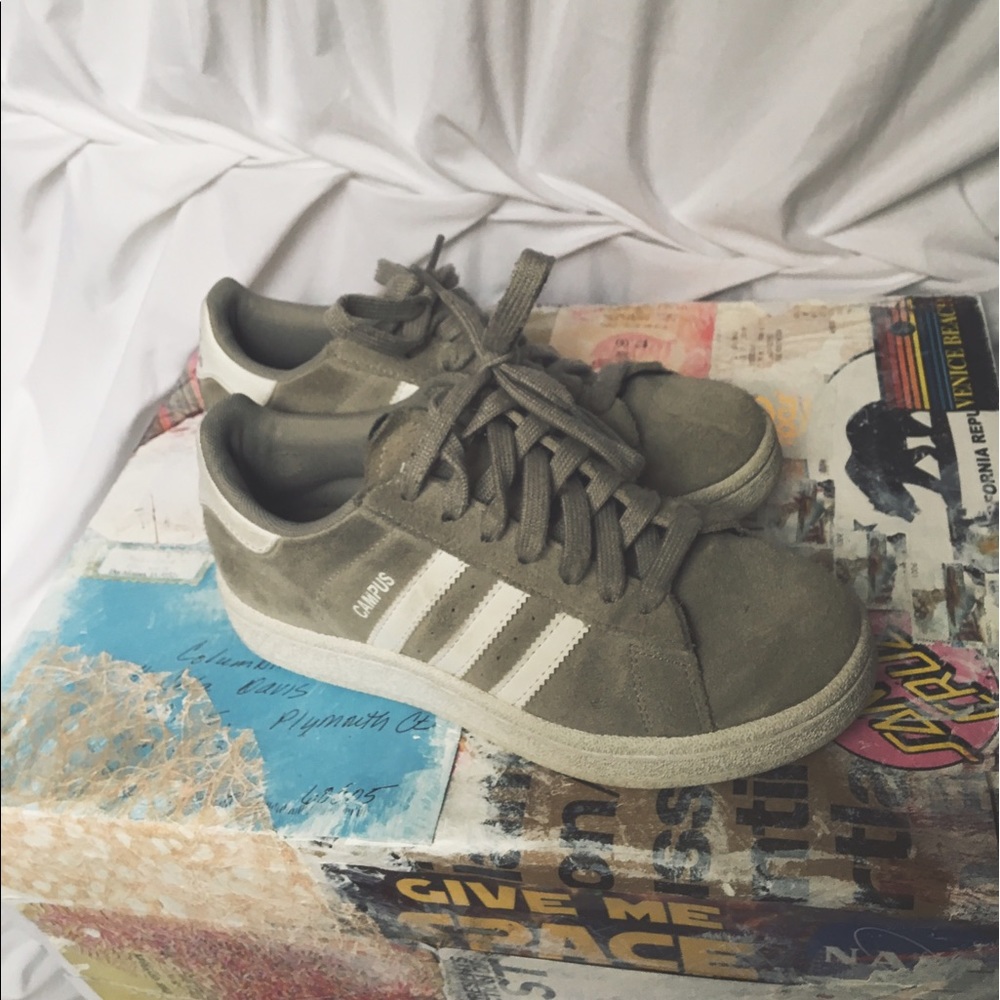 grey adidas size 6