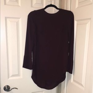 H&M Burgundy Blouse