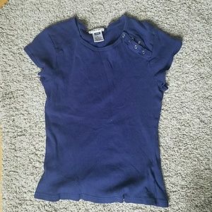 Navy blue tee