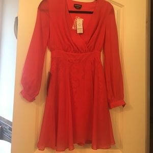 Bebe new dress red size 0