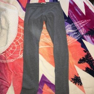 Grey hollister skinny leggings. Size small