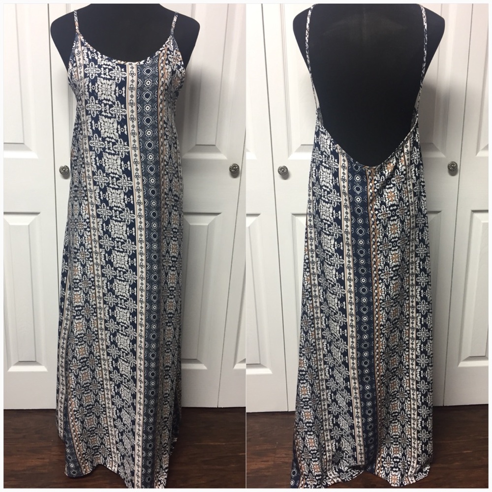 Open Back Maxi Dress - Picture 4 of 5