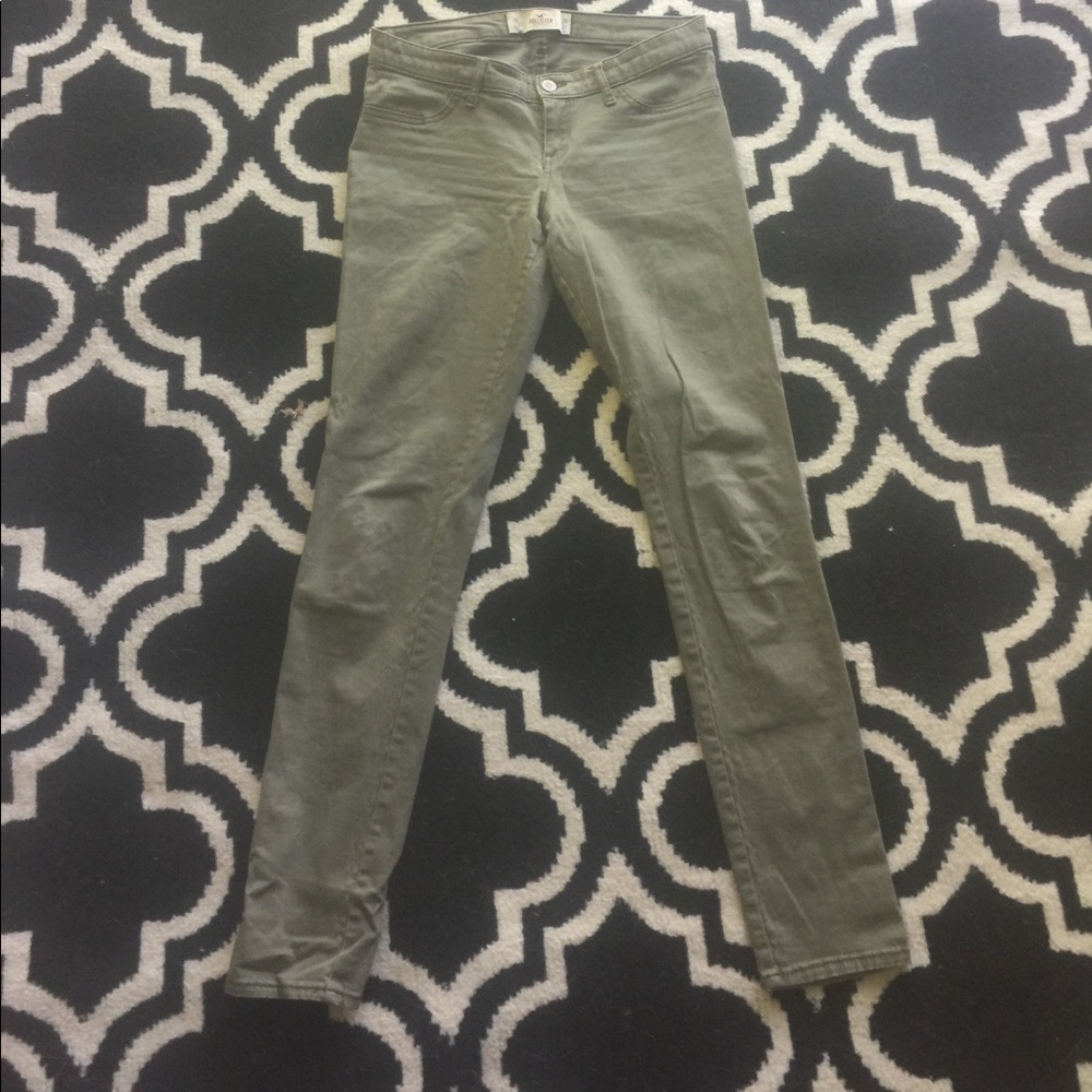 Green Hollister Jeans