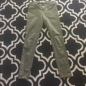 Green Hollister Jeans